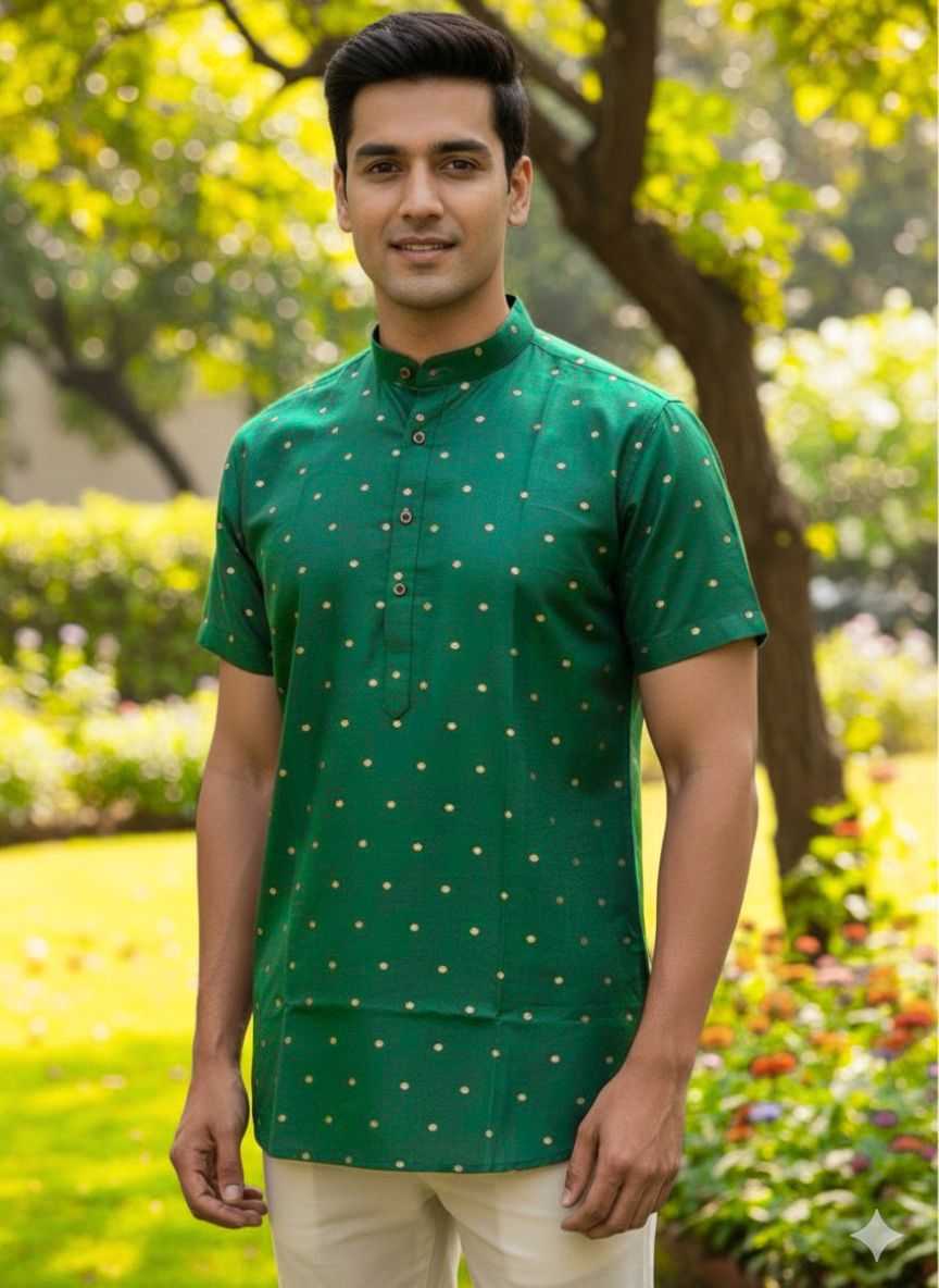 YNF Wholesale Silk Cotton Mens Kurtas KESH481 MAHESH | Surat Manufacturer