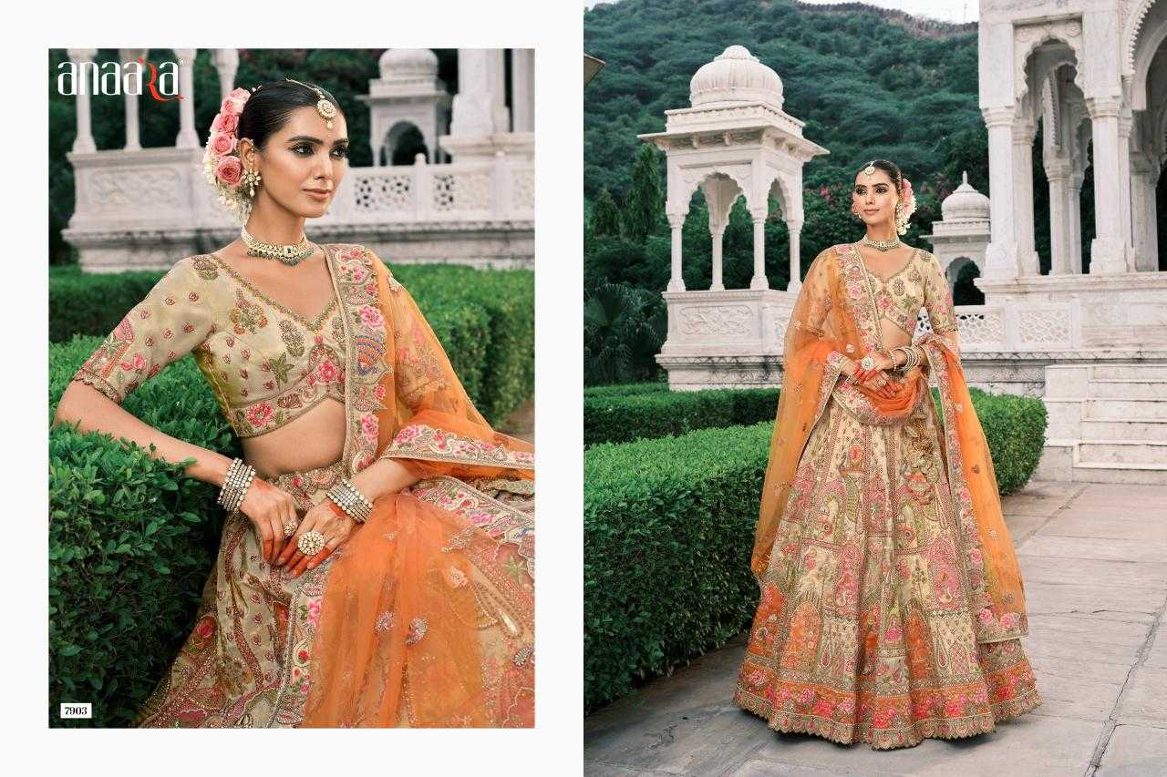 YNF Wholesale Silk Bridal Lehenga KESH113 Tathastu Anaara 7901 | Surat Manufacturer