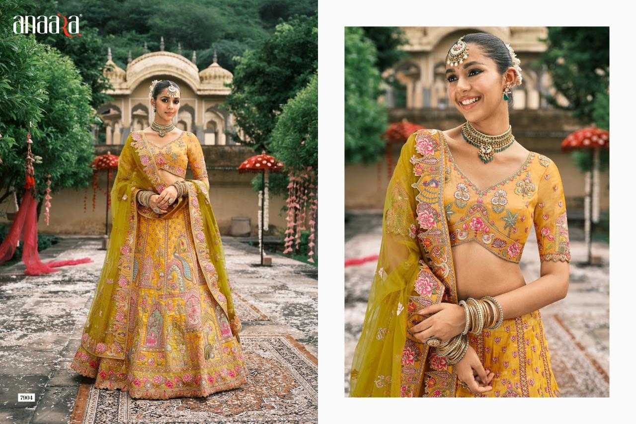 YNF Wholesale Silk Bridal Lehenga KESH113 Tathastu Anaara 7901 | Surat Manufacturer