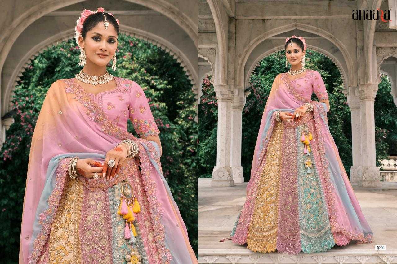 YNF Wholesale Silk Bridal Lehenga KESH113 Tathastu Anaara 7901 | Surat Manufacturer