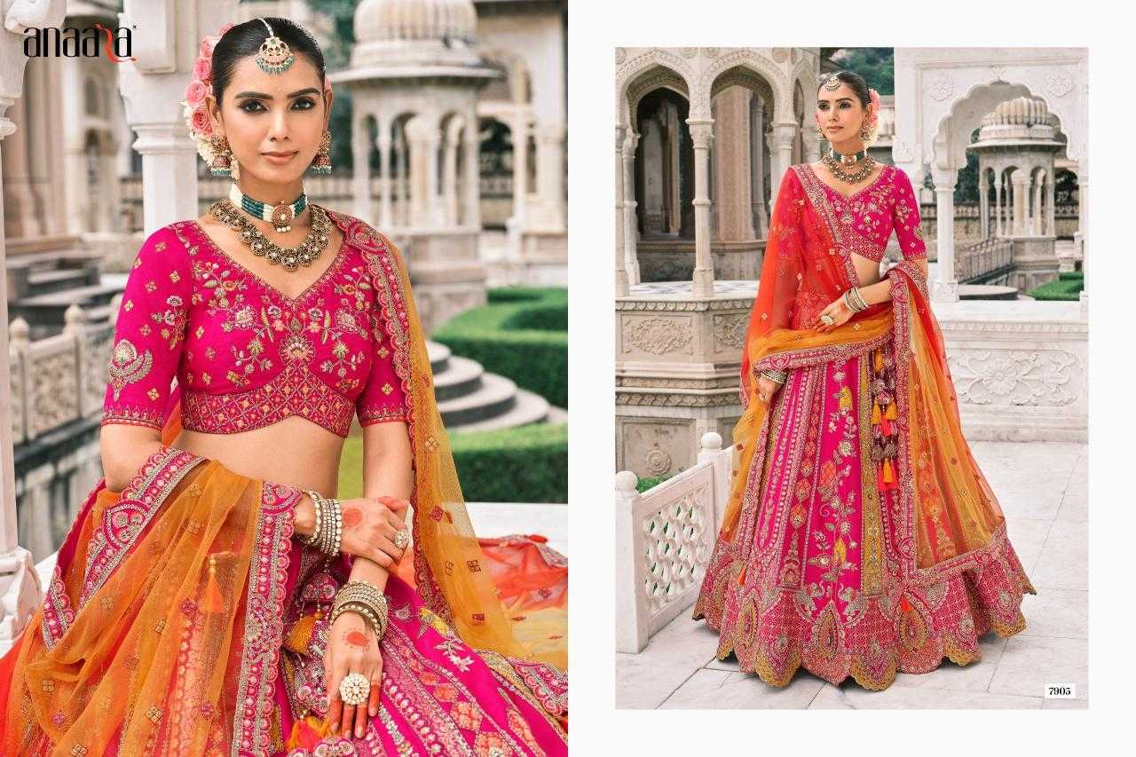YNF Wholesale Silk Bridal Lehenga KESH113 Tathastu Anaara 7901 | Surat Manufacturer