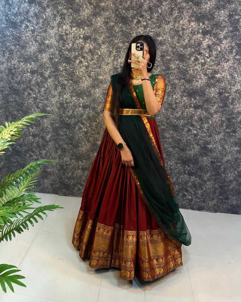 YNF Wholesale Silk Fancy Gowns RIN235 1038 | Surat Manufacturer