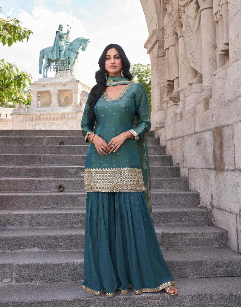 Ynf Simar Silk  Suits & Dresses Wholesale Sharara Salwar Suits Palazzo Suit Punjabi Suit Manufacturer - YNF Online