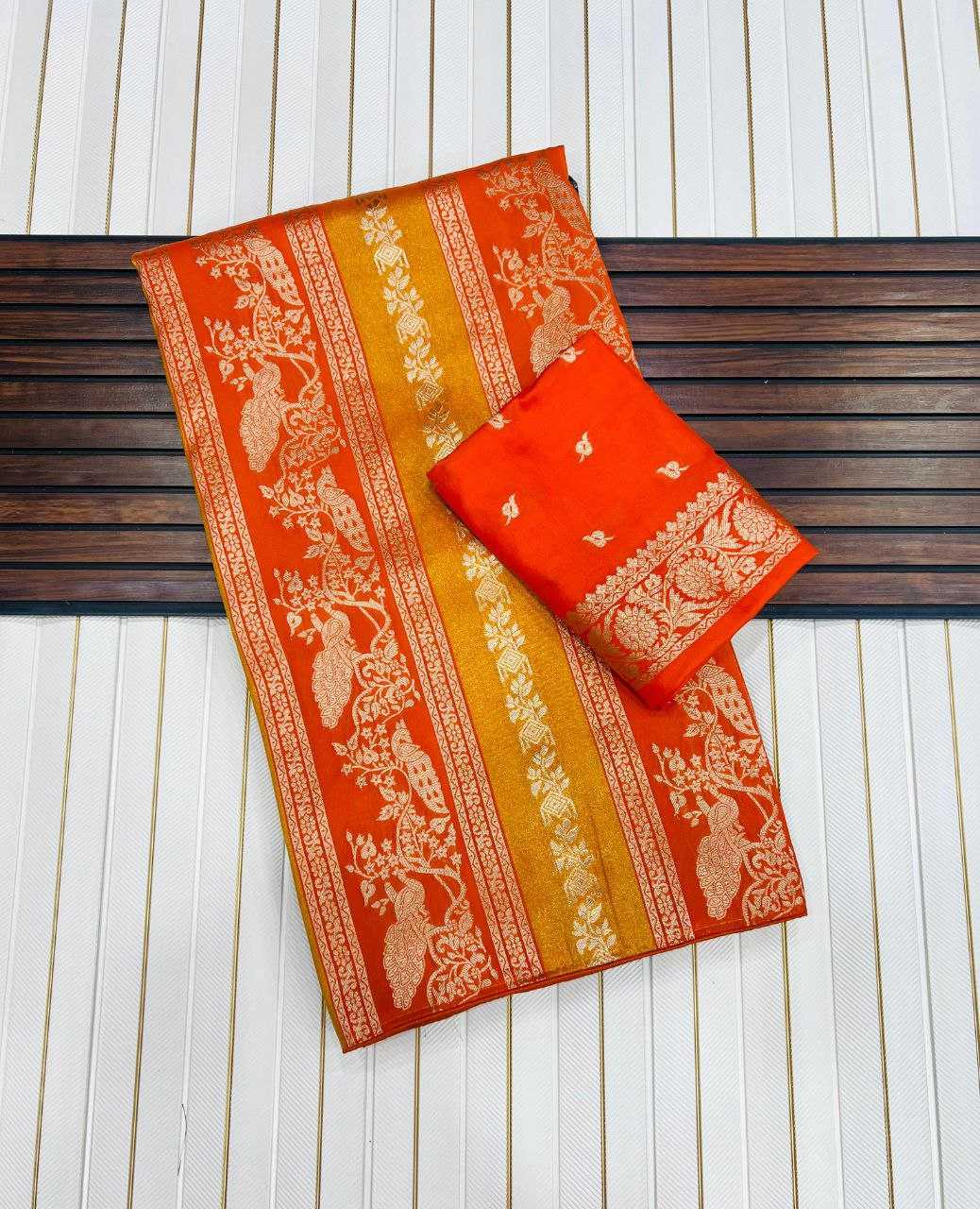 YNF Wholesale Tissue Silk Tissue Silk Saree RIN225 1007 | Surat Manufacturer