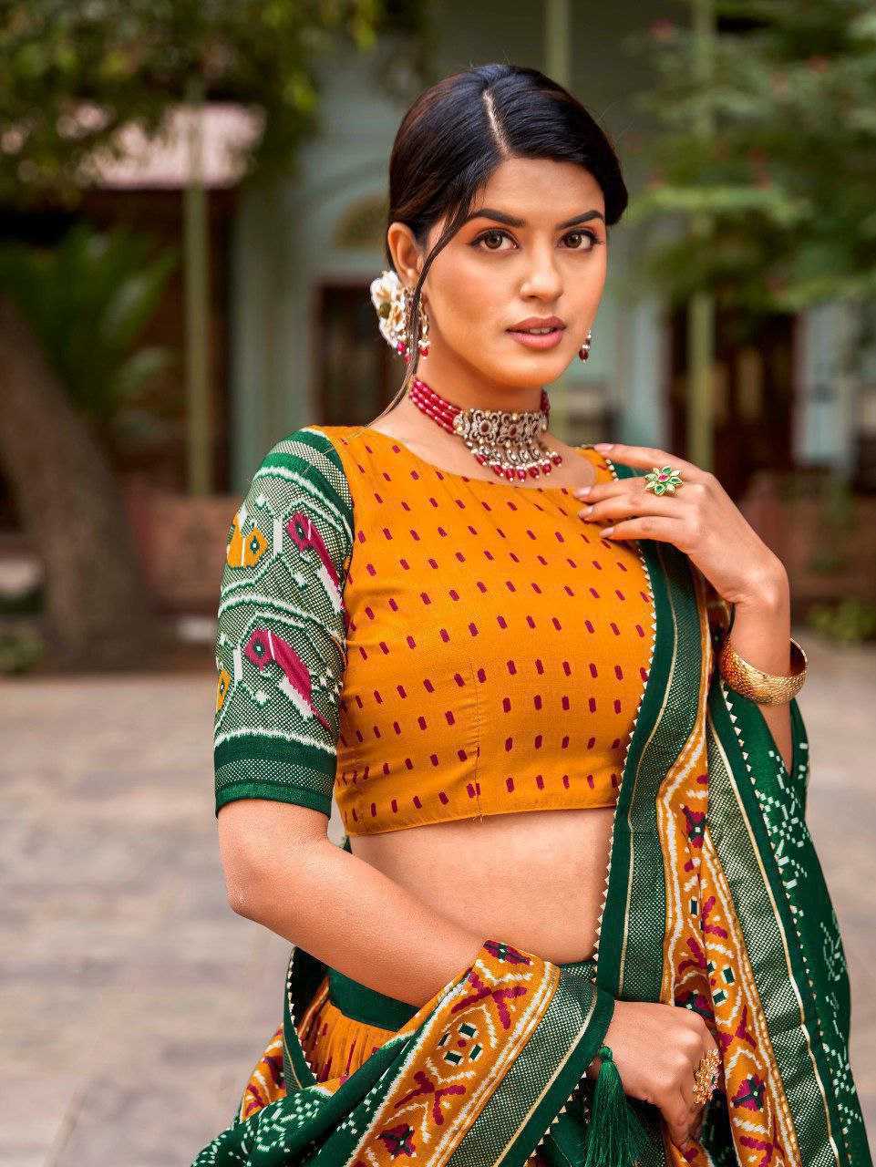YNF Wholesale Tussar Silk Designer Lehenga KESH511 Panchi | Surat Manufacturer