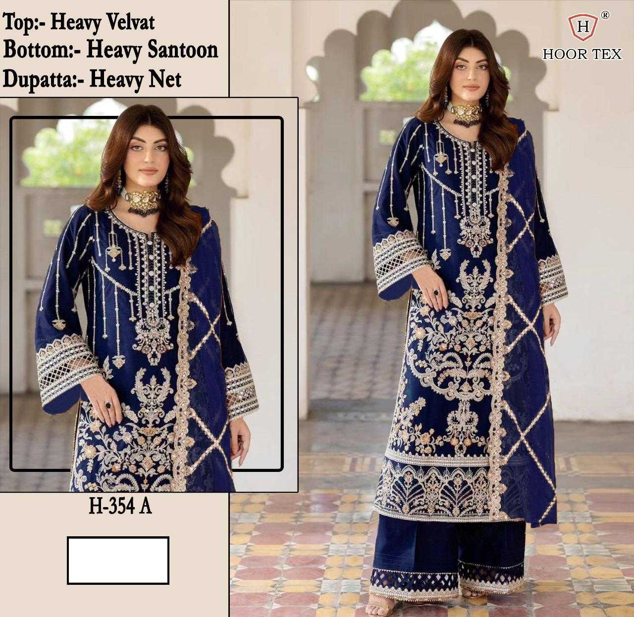 YNF Wholesale Velvet Kashmiri Suits KESH530 HOOR 354 | Surat Manufacturer
