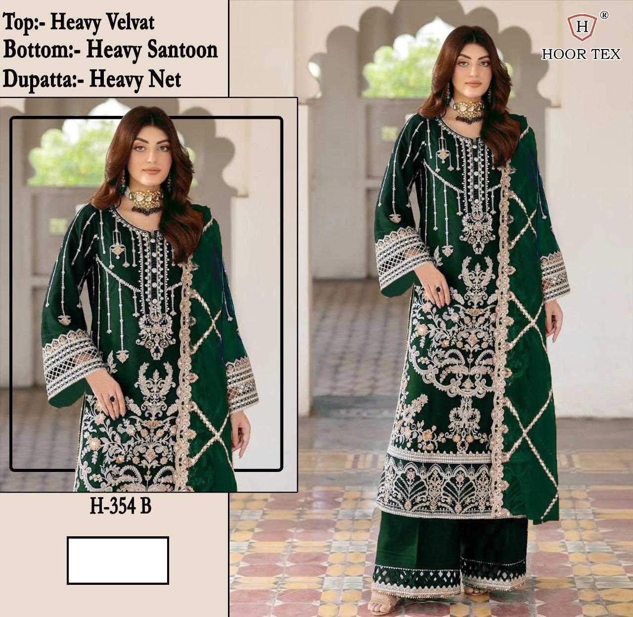 YNF Wholesale Velvet Kashmiri Suits KESH530 HOOR 354 | Surat Manufacturer