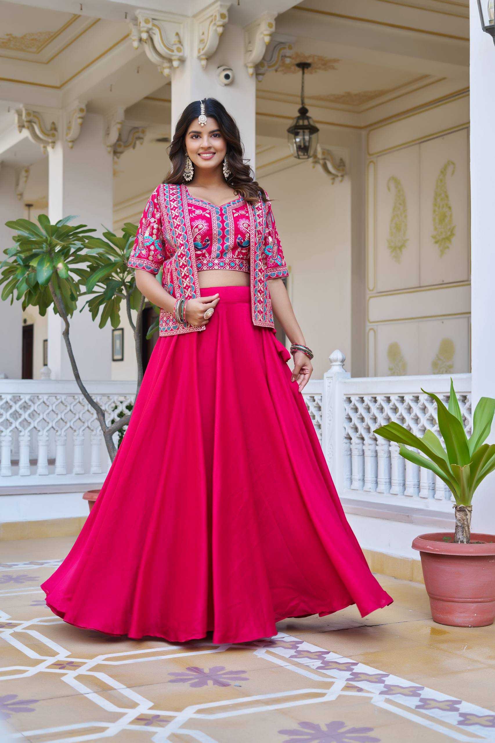 YNF Wholesale Vichitra Silk Fancy Lehenga KESH498 142 | Surat Manufacturer