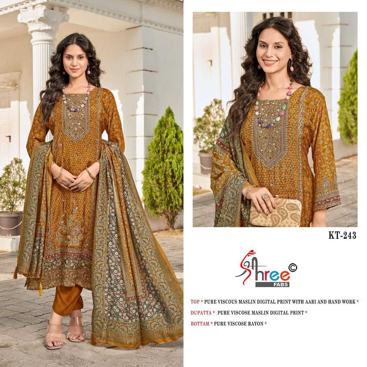 YNF Wholesale Viscose Pakistani Suits KESH586 SHREE 243 | Surat Manufacturer
