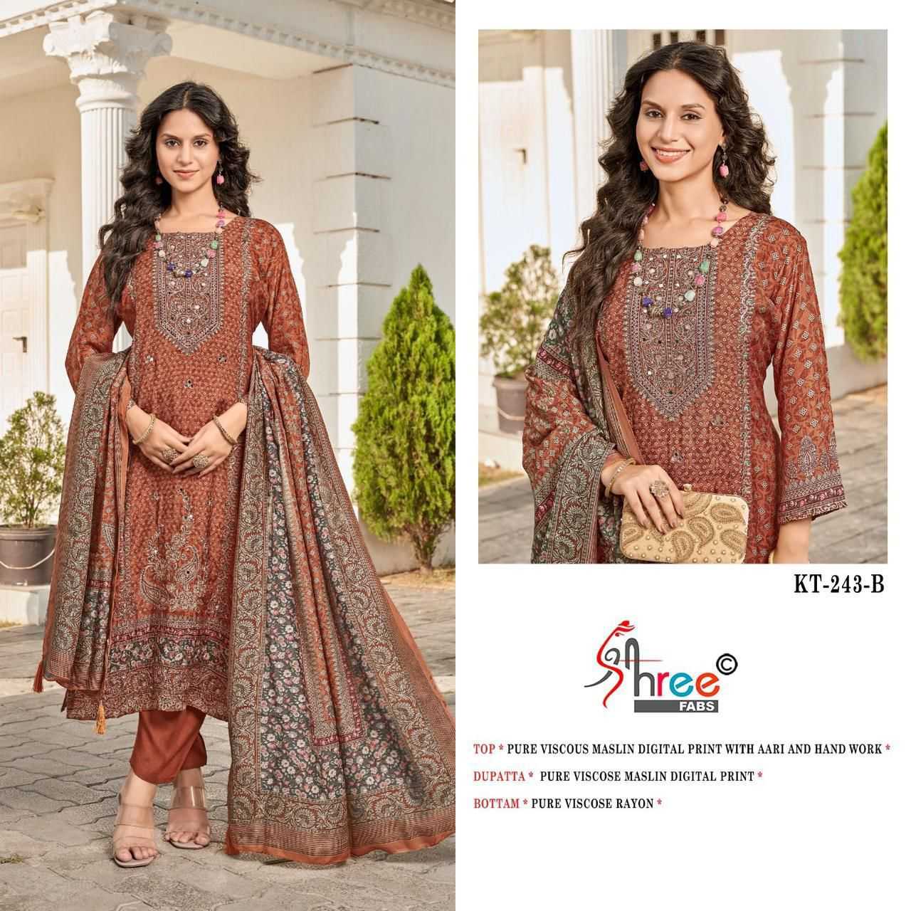 YNF Wholesale Viscose Pakistani Suits KESH586 SHREE 243 | Surat Manufacturer