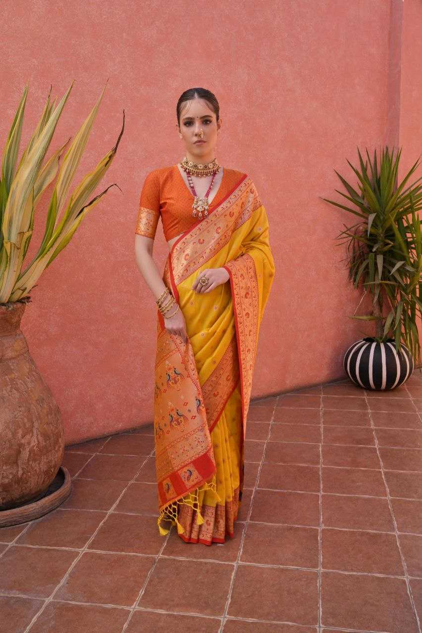 YNF Wholesale Banarasi Soft Silk Banarasi Silk Sarees KESH532 PAITHANI NISHA | Surat Manufacturer