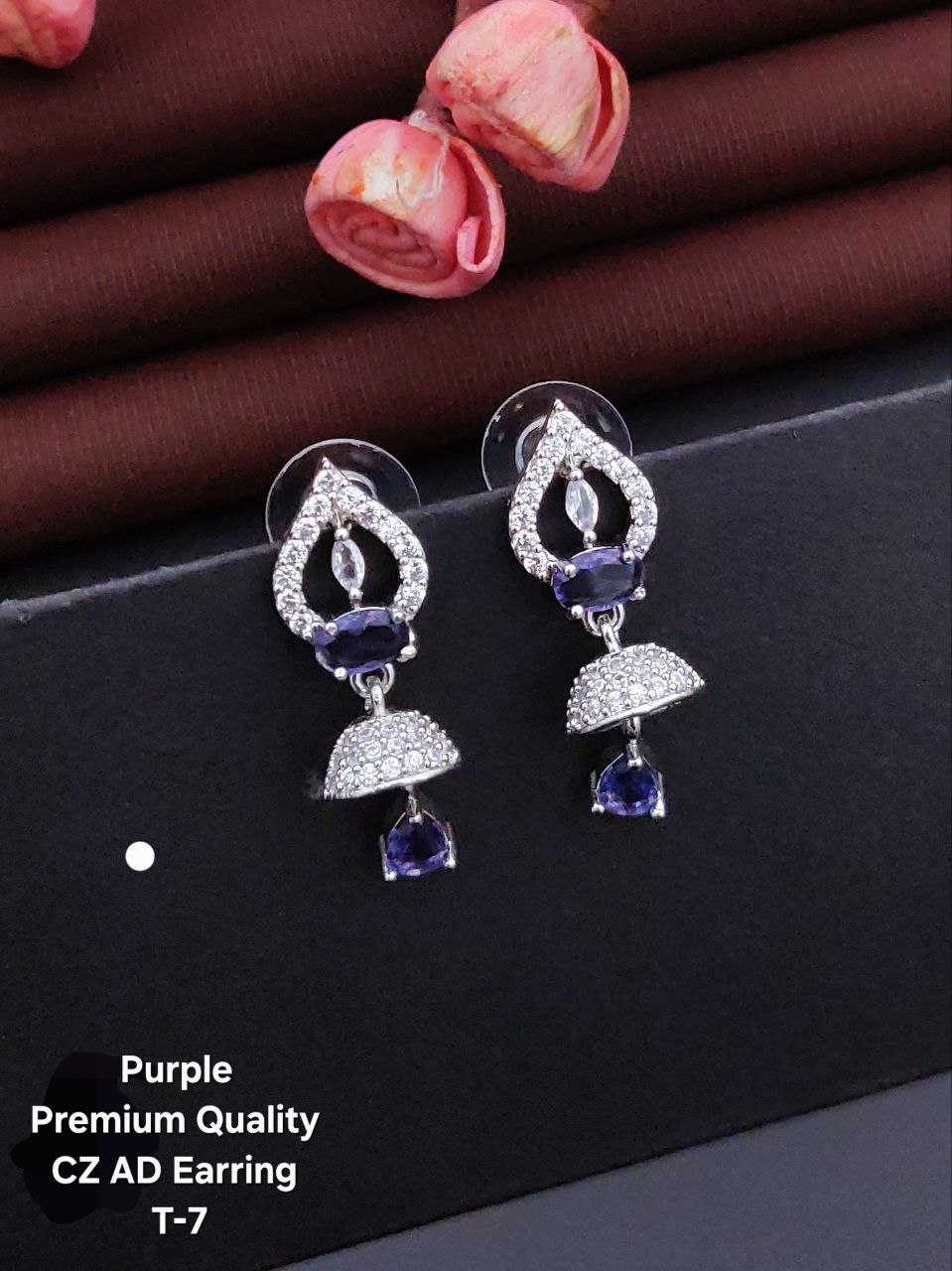 YNF Wholesale Brass Fancy Earrings KESH111 | Surat Manufacturer