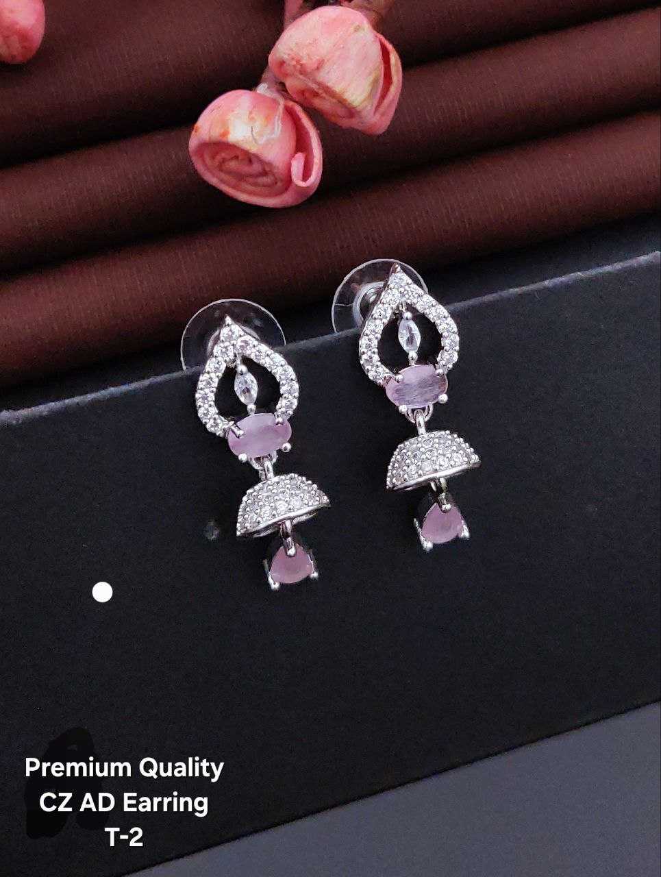 YNF Wholesale Brass Fancy Earrings KESH111 | Surat Manufacturer