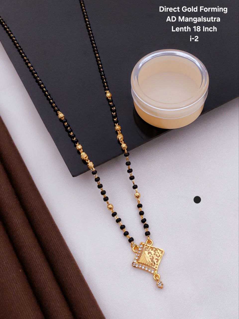 YNF Wholesale Brass Mangalsutras KESH193 MANGALSUTRA | Surat Manufacturer
