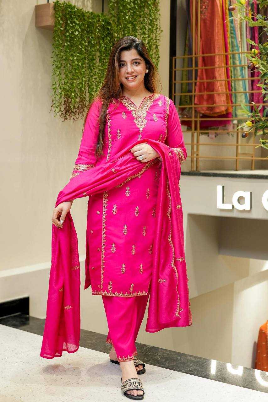 YNF Wholesale Chanderi Silk Ladies Suits KESH652 4074 | Surat Manufacturer
