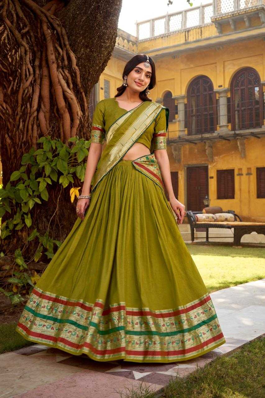 YNF Wholesale Chanderi Soft Traditional Lehenga KESH134 1903 | Surat Manufacturer