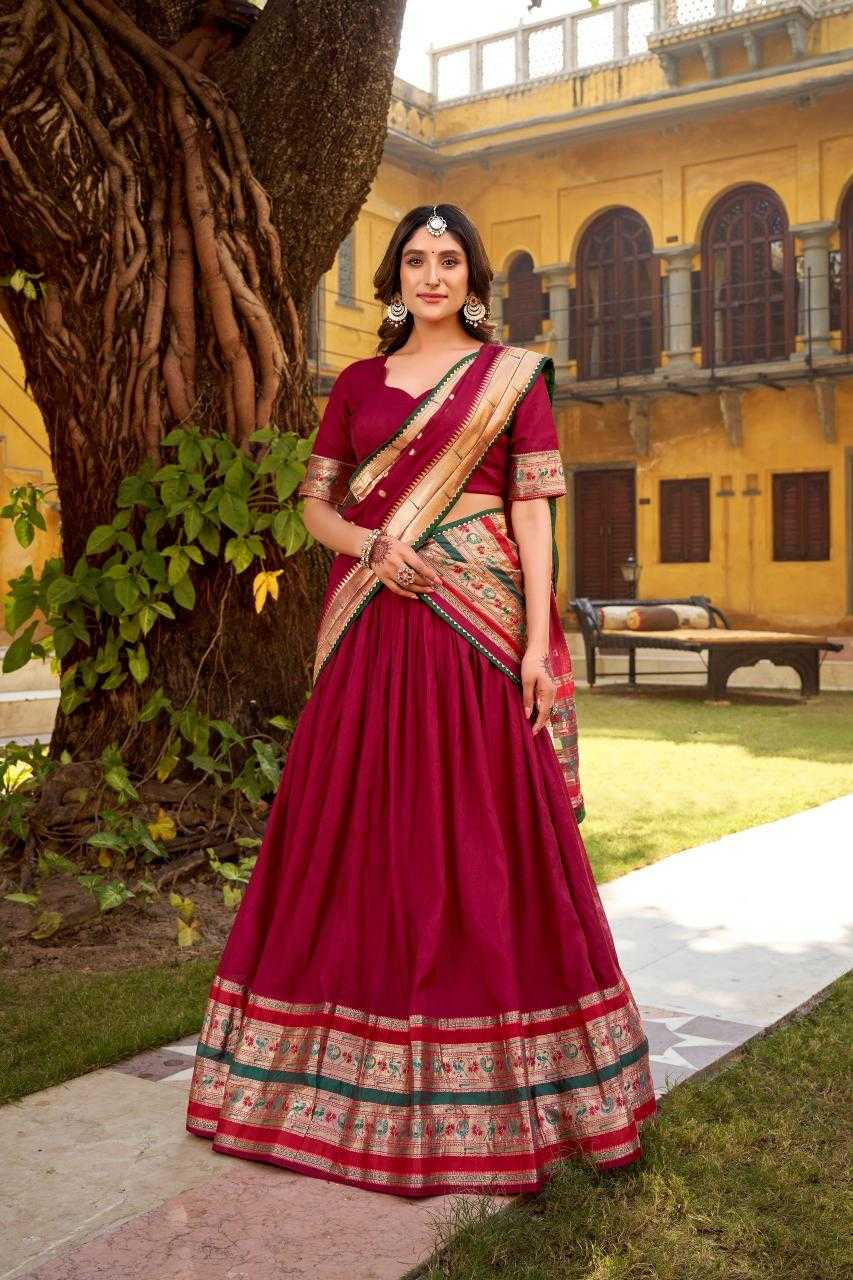 YNF Wholesale Chanderi Soft Traditional Lehenga KESH134 1903 | Surat Manufacturer