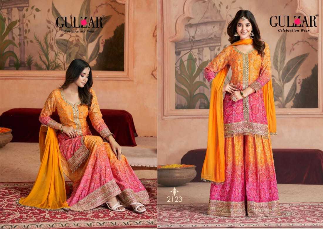 YNF Wholesale Chinon Sharara Salwar Suits KESH530 GULZAR RANGEELA 2121 | Surat Manufacturer