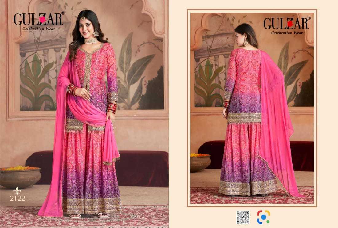 YNF Wholesale Chinon Sharara Salwar Suits KESH530 GULZAR RANGEELA 2121 | Surat Manufacturer