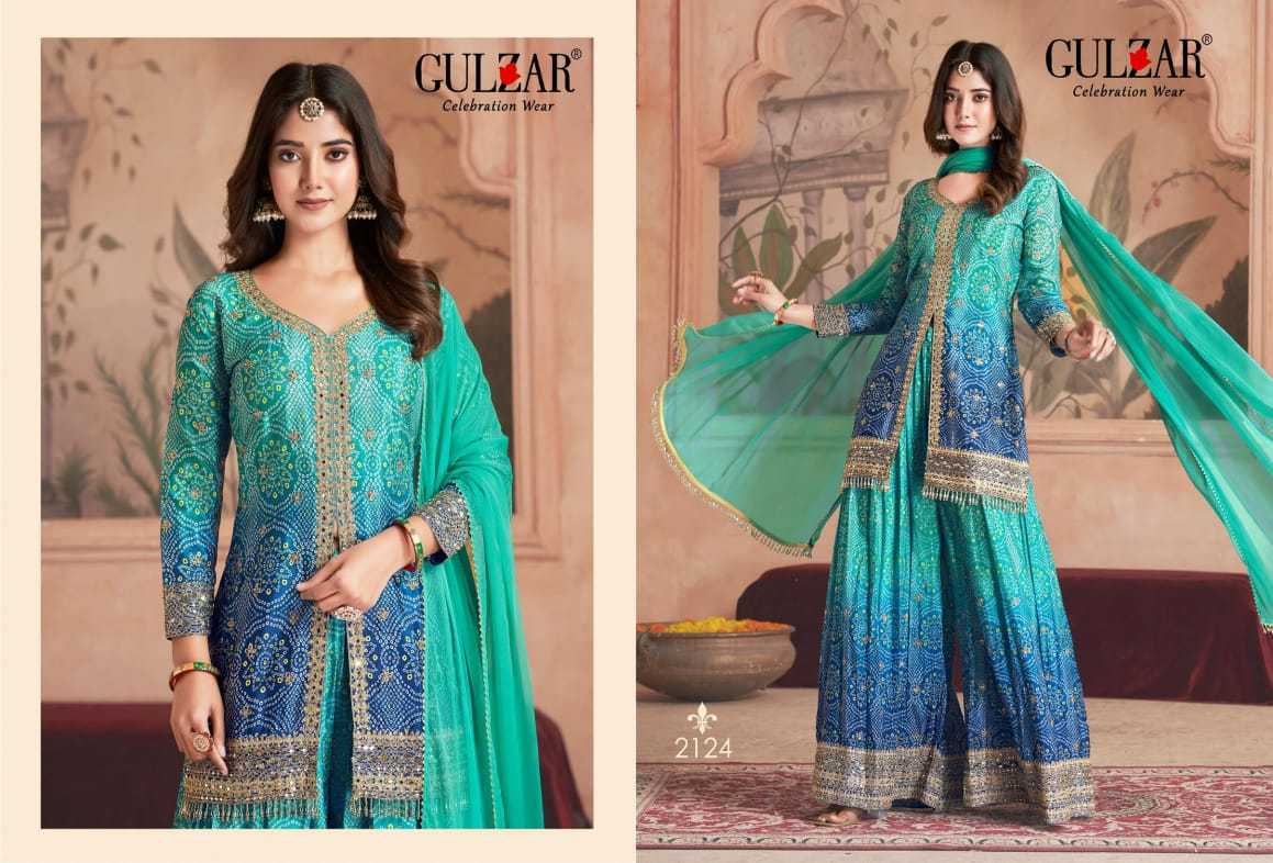 YNF Wholesale Chinon Sharara Salwar Suits KESH530 GULZAR RANGEELA 2121 | Surat Manufacturer