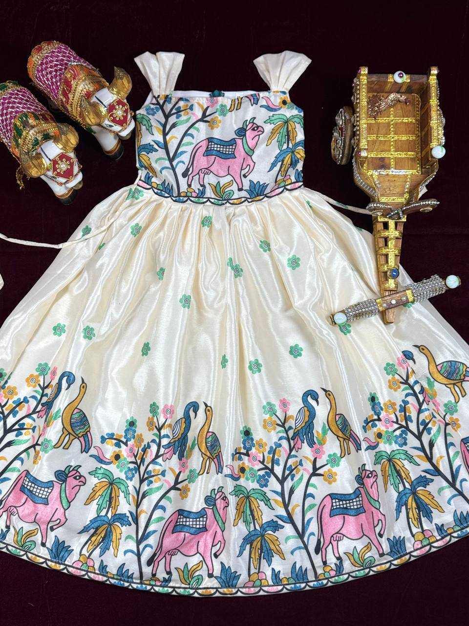 YNF Wholesale Chinon Kids Gown KESH642 046 | Surat Manufacturer