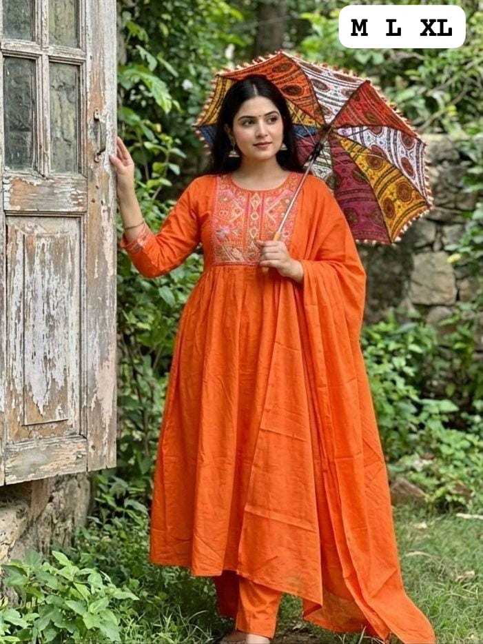 YNF Wholesale Cotton Anarkali Kurtis KESH594 ARHIKA | Surat Manufacturer
