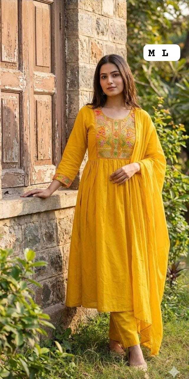 YNF Wholesale Cotton Anarkali Kurtis KESH594 ARHIKA | Surat Manufacturer