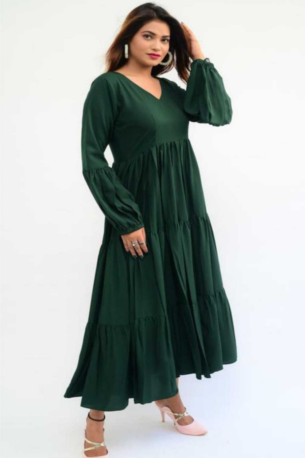 YNF Wholesale Delta Silk Fit And Flare Dresses KESH559 370 | Surat Manufacturer