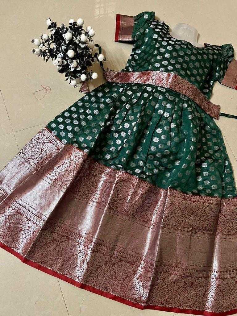 YNF Wholesale Fancy Kids Gown KESH503 7801 | Surat Manufacturer