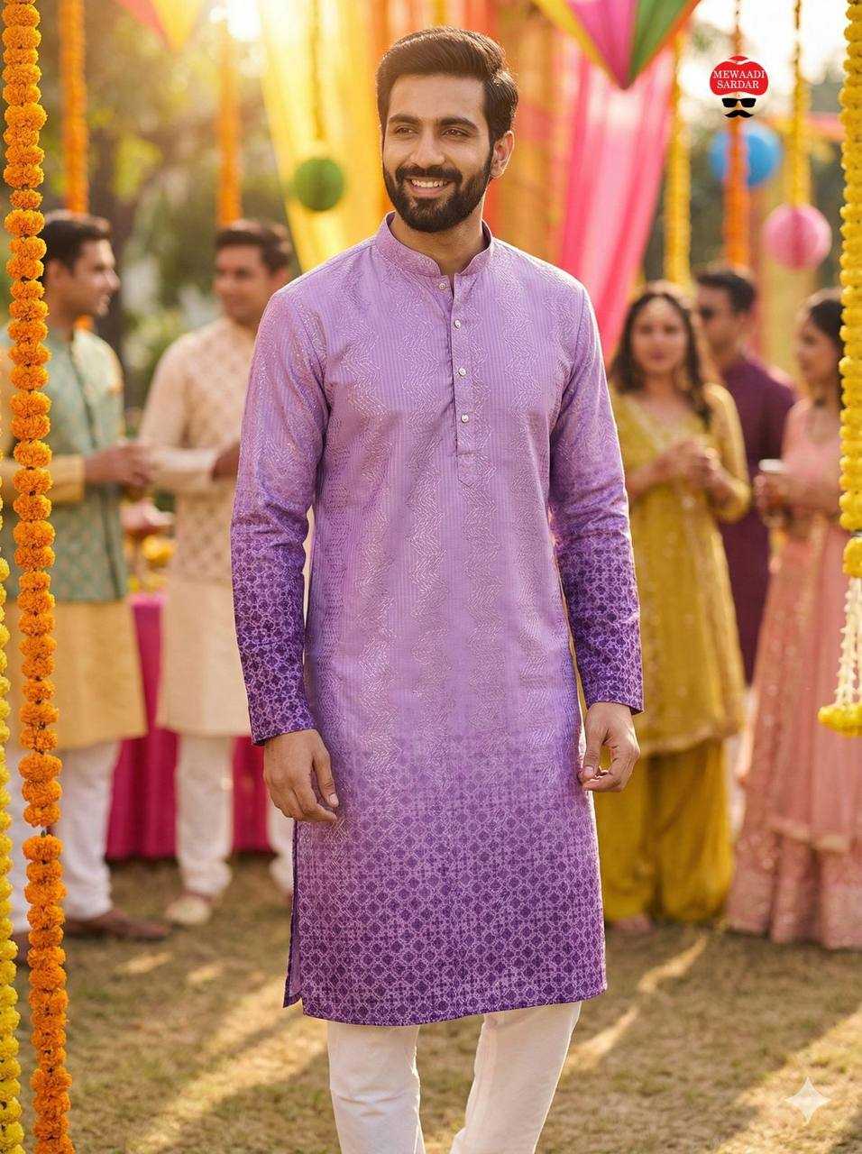 YNF Wholesale Heavy Rayon Embroidered Kurta Pajama RIN125 Samaroo | Surat Manufacturer