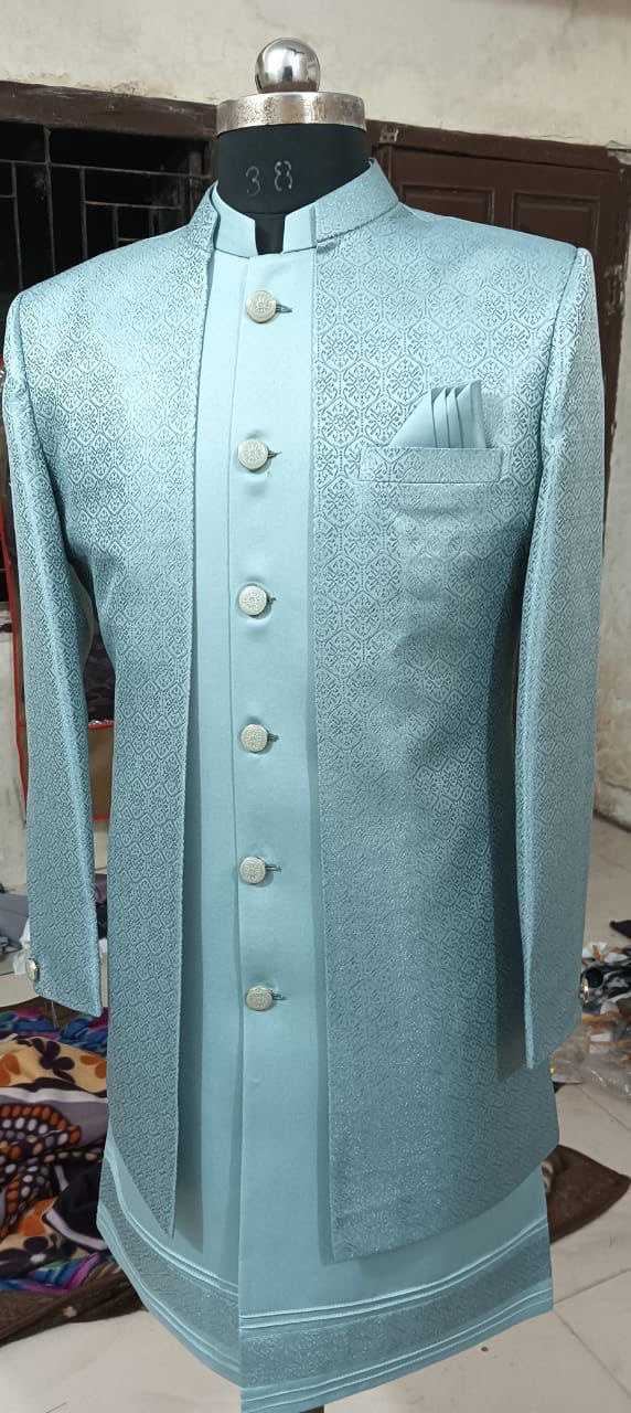 YNF Wholesale Heavy Silk Men Wedding kurta KESH650 ZAKIR | Surat Manufacturer