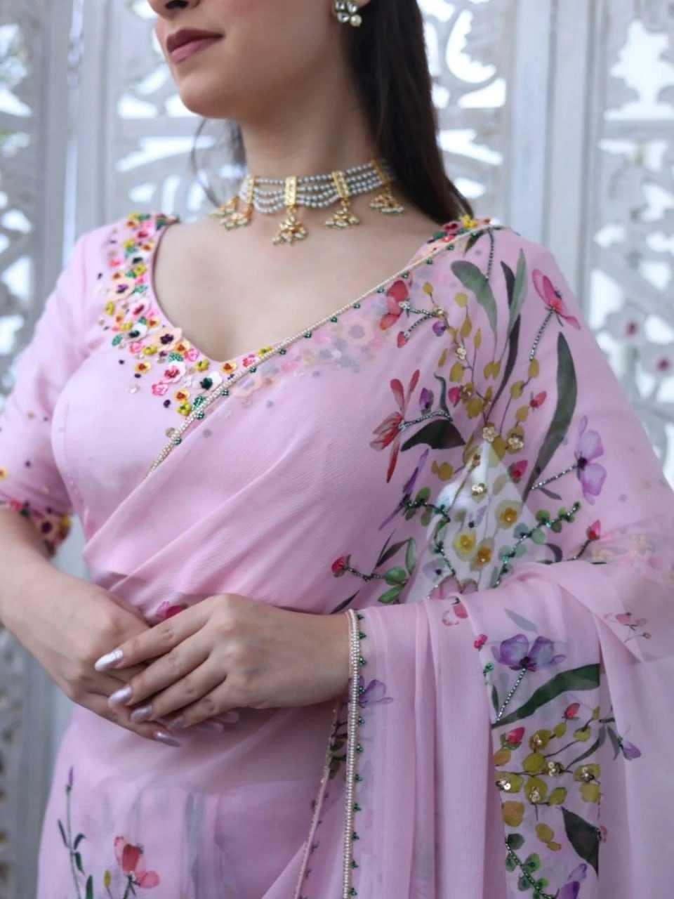 YNF Wholesale Heavy Soft Sequence Sarees KESH651 Kaira | Surat Manufacturer