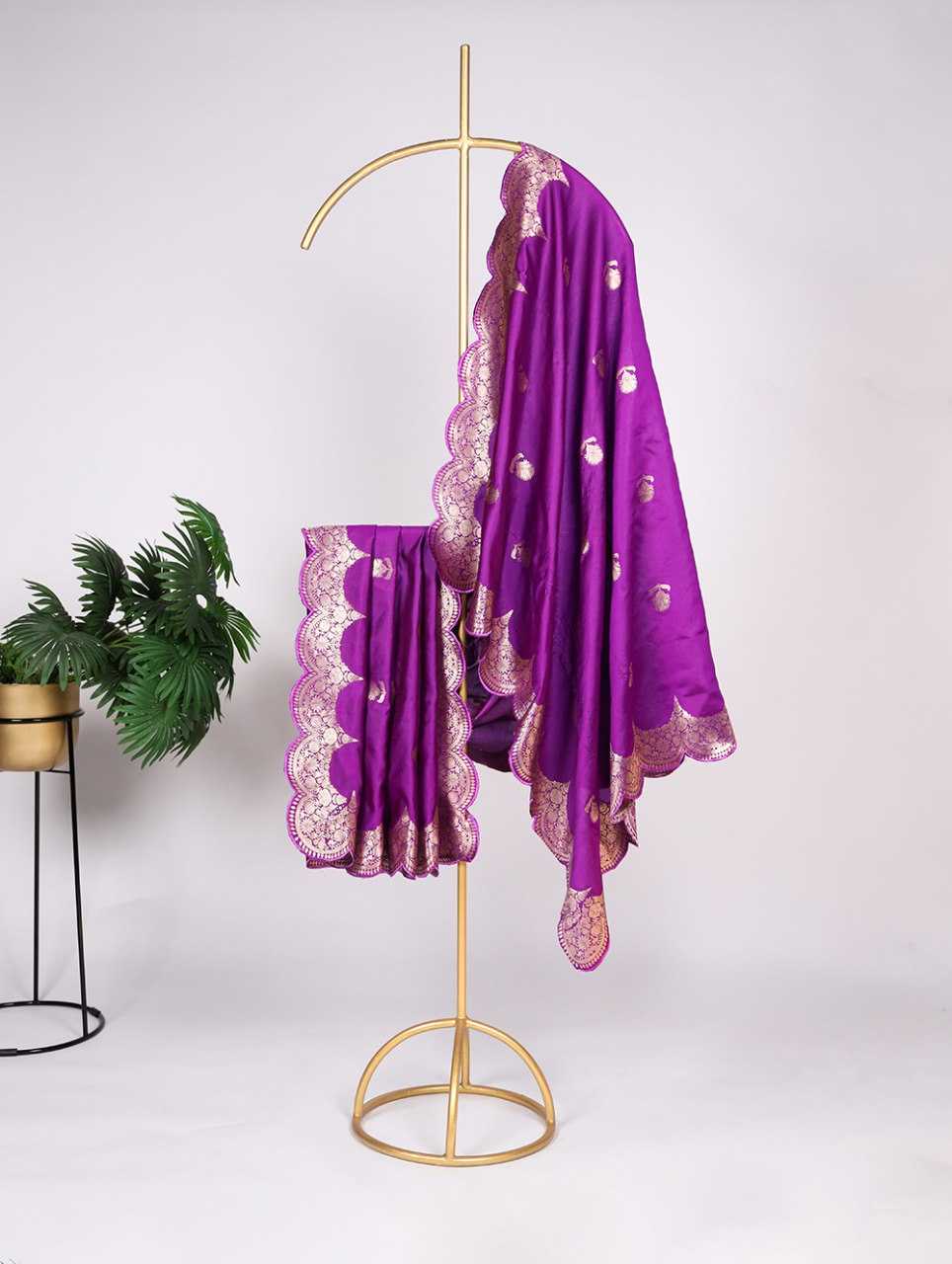 YNF Wholesale Jacquard Gajji Modal Dupattas KESH134 4015 | Surat Manufacturer