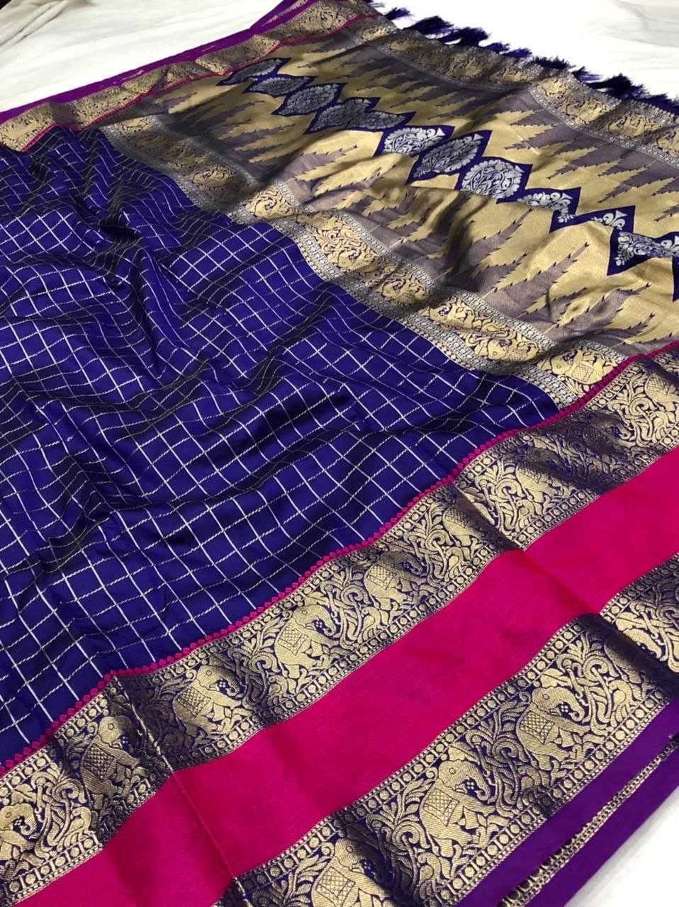 YNF Wholesale Jacquard Soft Silk Sarees RIN211 Avantika-Vol-1 | Surat Manufacturer