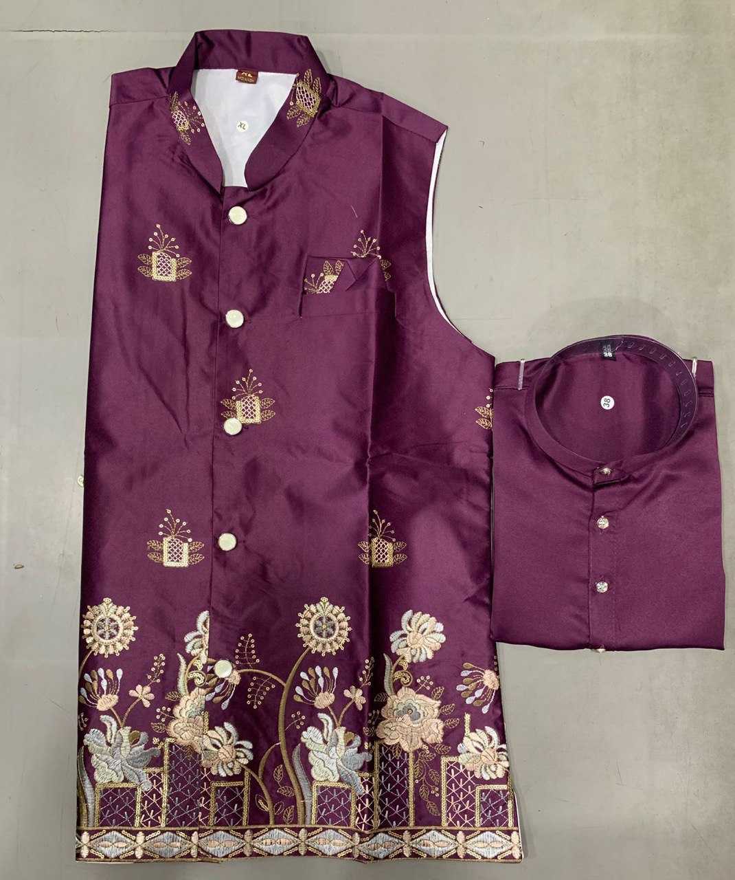YNF Wholesale Malai Silk Mens Kurta Pyjama KESH650 SHUBHAM | Surat Manufacturer