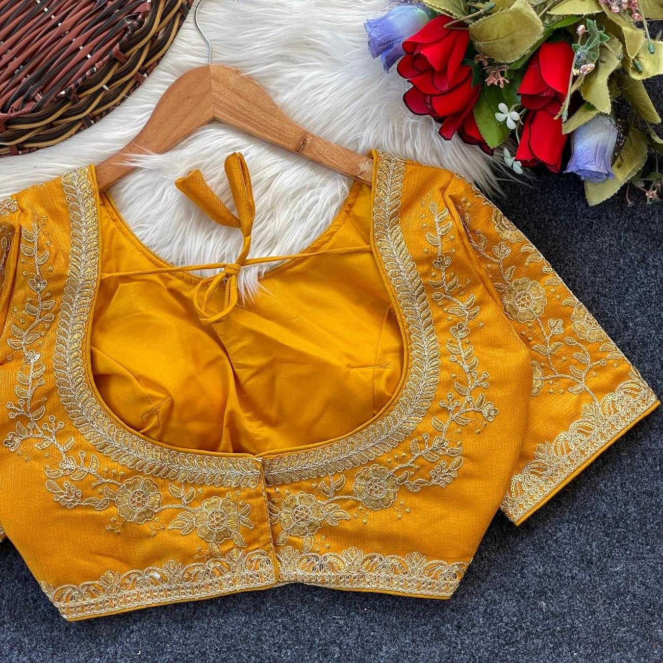 YNF Wholesale Milan Silk Designer Blouse KESH554 KARINA | Surat Manufacturer