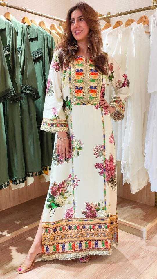 YNF Wholesale Muslin Dresses KESH531 103 | Surat Manufacturer