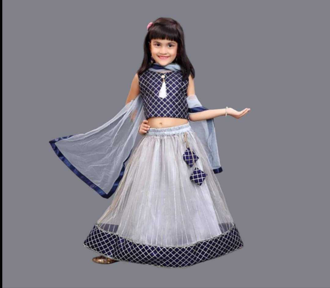 YNF Wholesale Net Kids Lehenga KESH461 194 | Surat Manufacturer