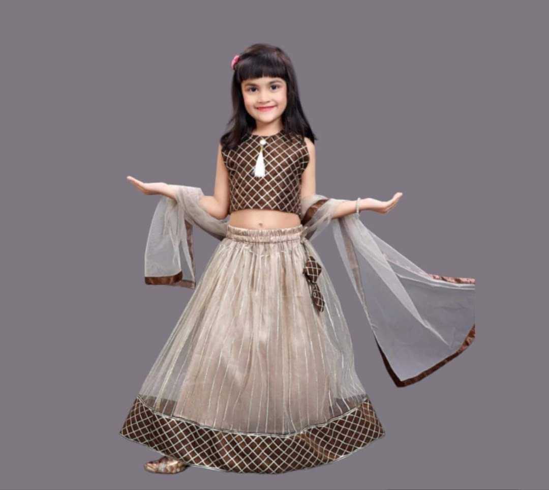 YNF Wholesale Net Kids Lehenga KESH461 194 | Surat Manufacturer
