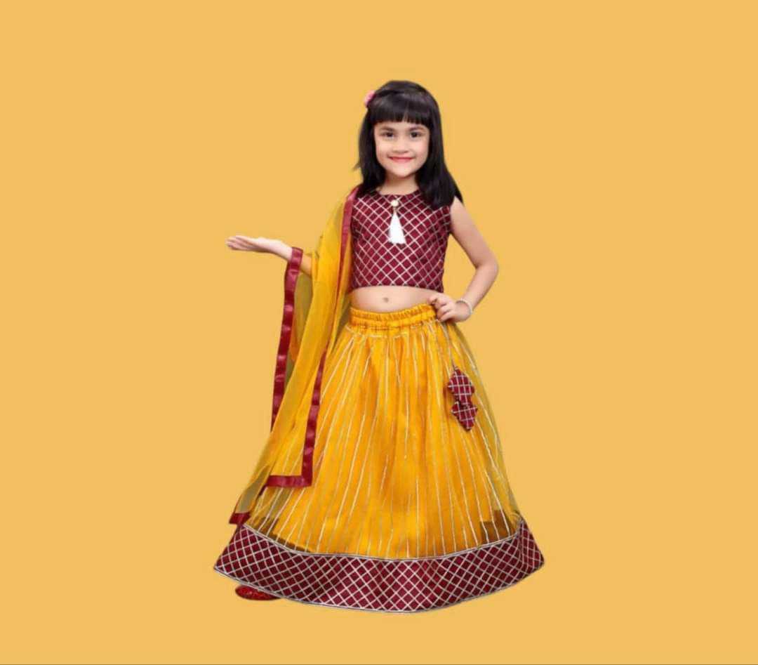 YNF Wholesale Net Kids Lehenga KESH461 194 | Surat Manufacturer