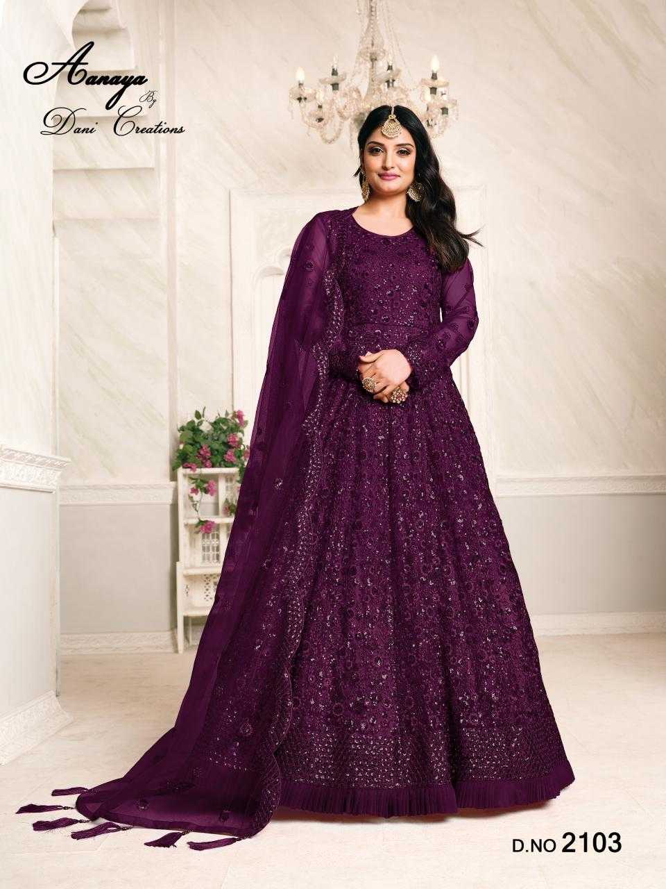YNF Wholesale Net Wedding Gown KESH530 AANAYA 2100 | Surat Manufacturer