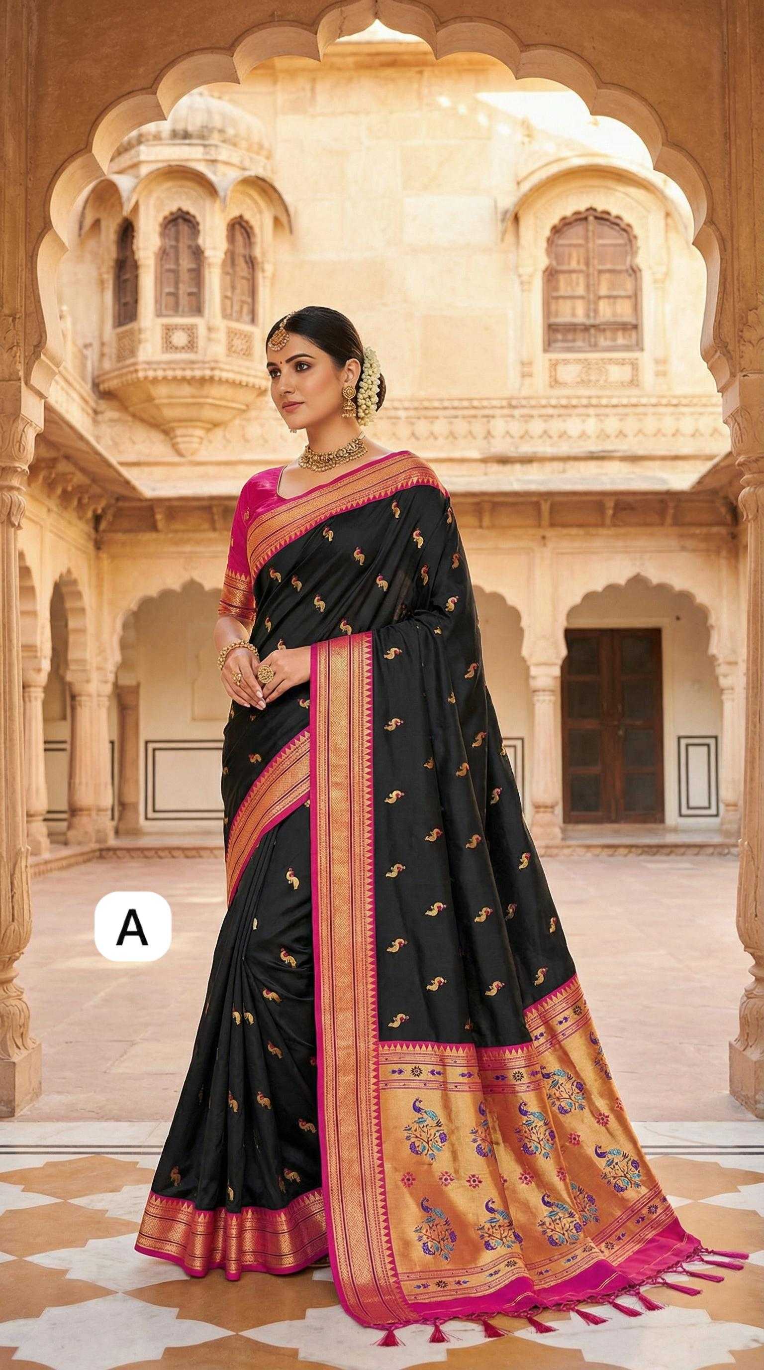 YNF Wholesale Paithani Silk Paithani Sarees RIN150 IKRA | Surat Manufacturer