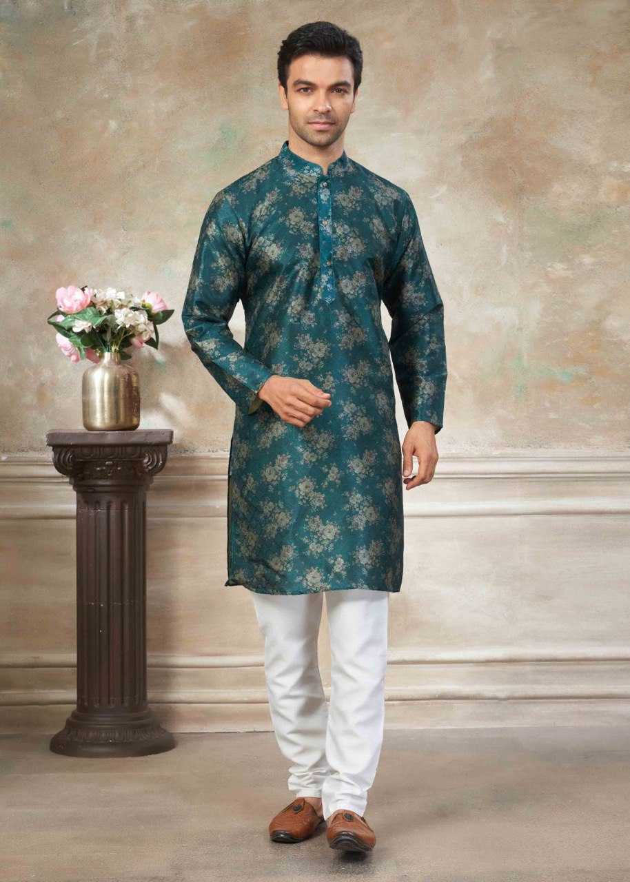 YNF Wholesale Premium Silk Mens Kurta Pyjama KESH650 Venmer Vol 140 | Surat Manufacturer