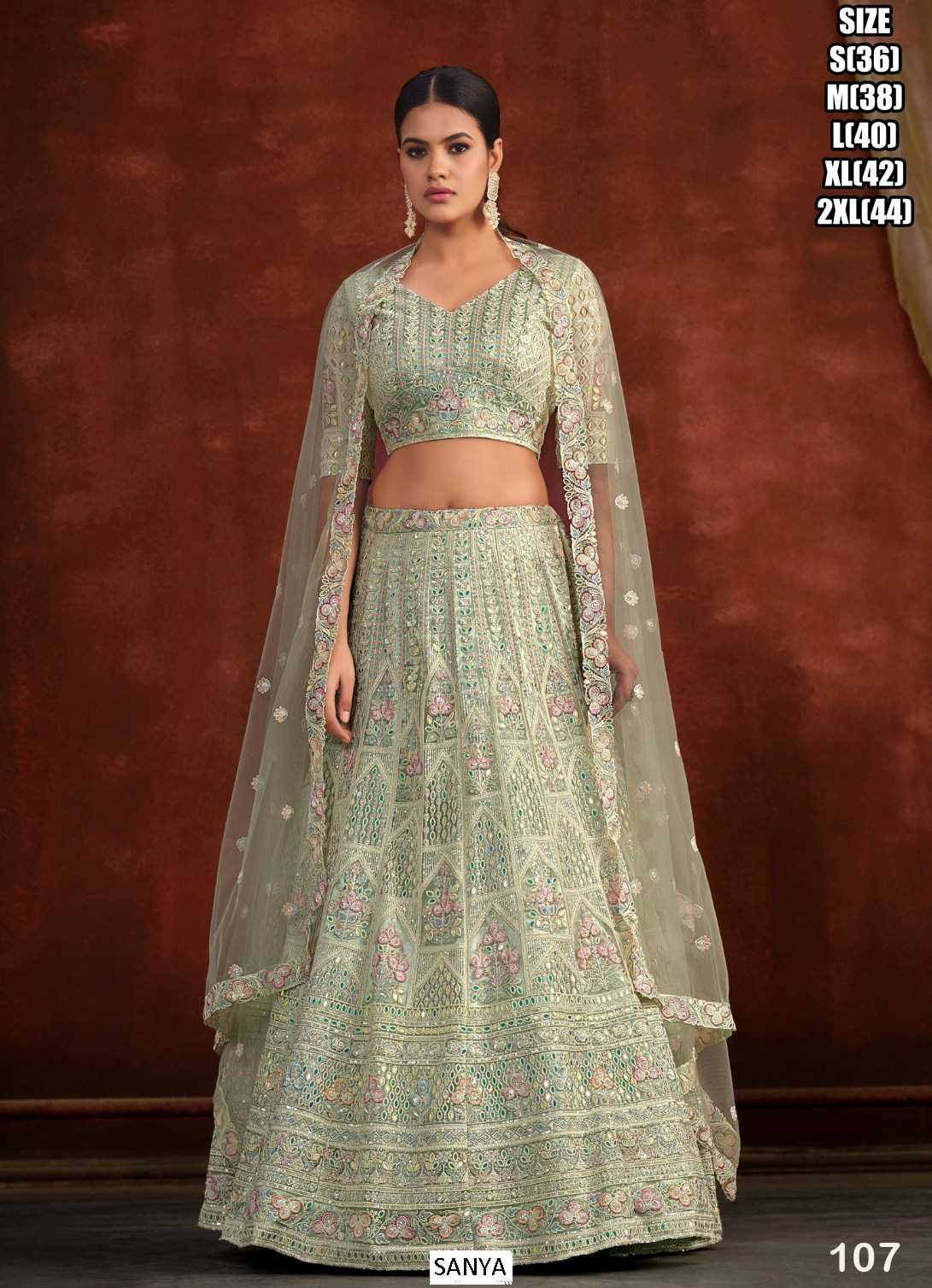 YNF Wholesale Soft Net Designer Lehenga KESH481 Sanya | Surat Manufacturer