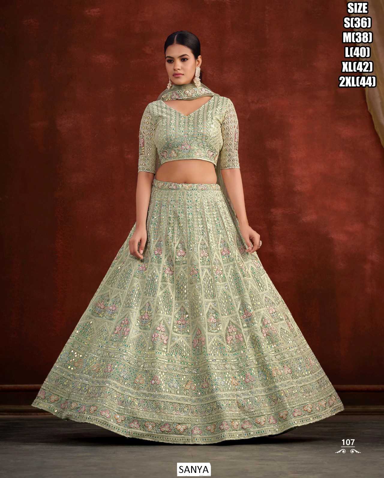 YNF Wholesale Soft Net Designer Lehenga KESH481 Sanya | Surat Manufacturer
