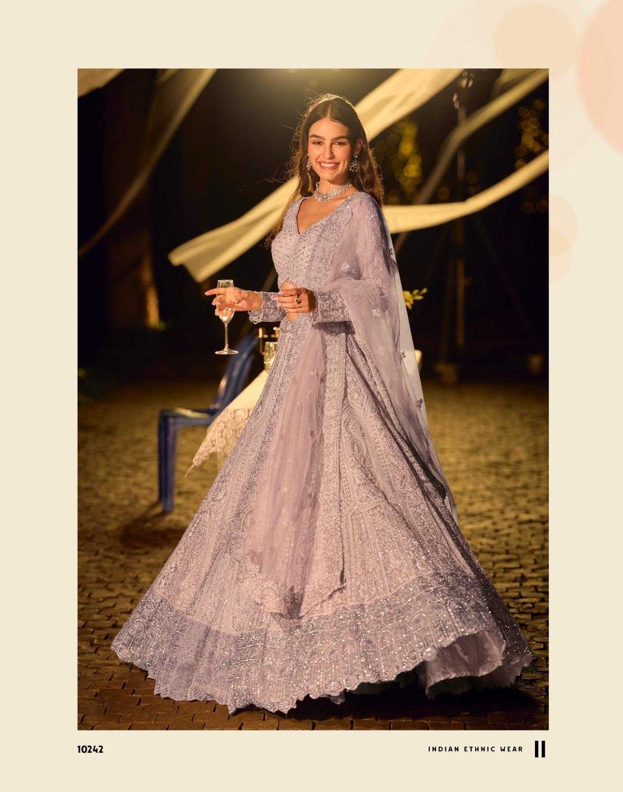 YNF Wholesale Soft Net Designer Lehenga KESH481 SAYURI RIYAASAT 10241 | Surat Manufacturer