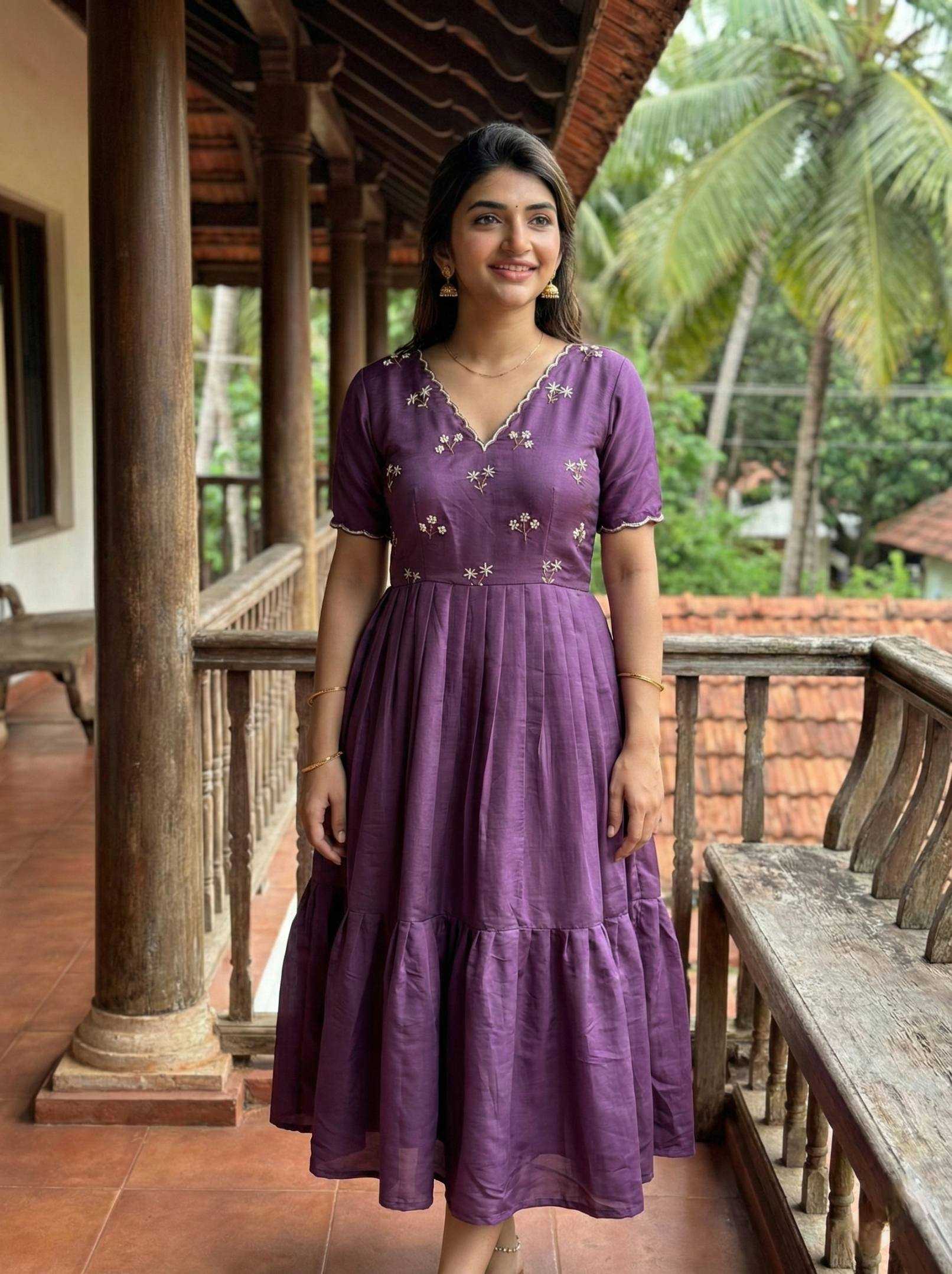 YNF Wholesale Soft Silk Silk Gowns KESH485 110 | Surat Manufacturer