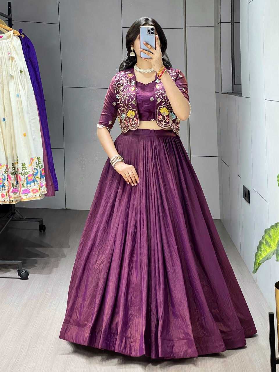 YNF Wholesale Soft Vichitra Fancy Lehenga RIN119 8228 | Surat Manufacturer