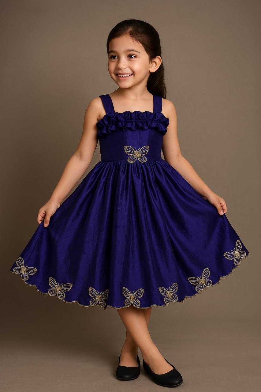YNF Wholesale Space Silk Kids Frocks KESH503 8119 | Surat Manufacturer