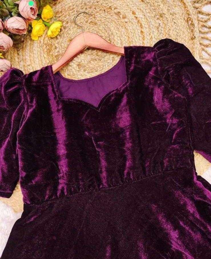 YNF Wholesale Velvet Kids Gown KESH503 8156 | Surat Manufacturer